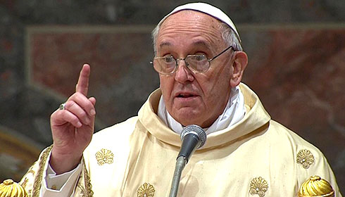 Homily pope2